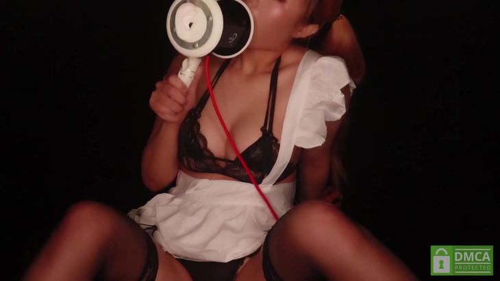 [Uying]ASMR扎马尾性格舔耳助眠