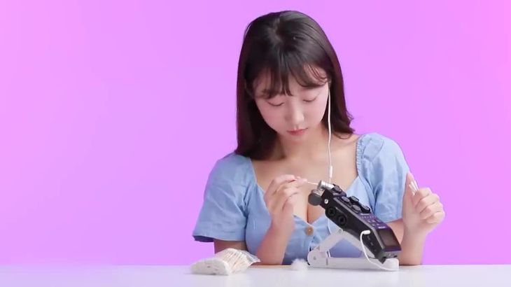 ASMR强烈深入的耳朵清洁