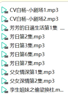 cv白杨私人订制小剧场音声 | 沉浸式剧情ASMR助眠作品 [10+720m]