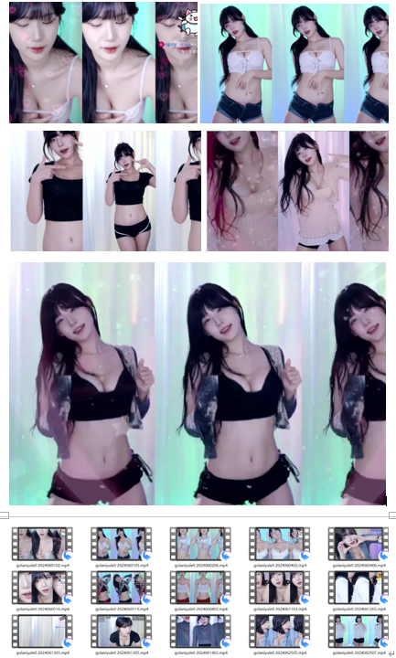 斗鱼ASMR主播大艺术嘉carrie热舞助眠合集 [15V+2.3G]