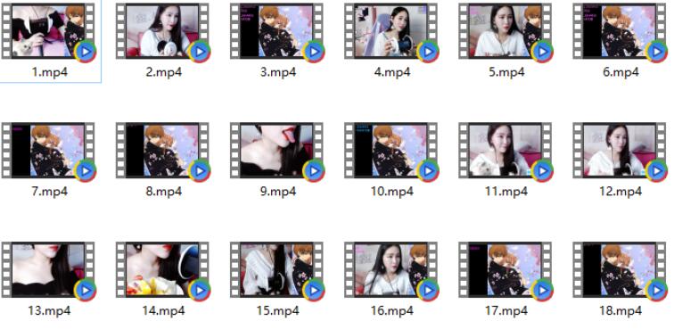 糖七baby ASMR哄睡助眠视频18部：人气治愈系助眠师声控盛宴 [18V/12.8G]